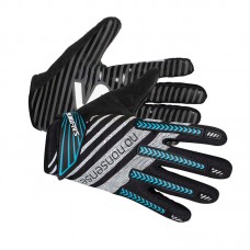Перчатки вратаря (флорбол) SALMING TRAVIS BLK/CYAN