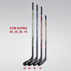 Клюшка хоккейная деревянная с композитным крюком детская CCM SUPRA 20 JR