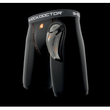 Шорты компресионные с раковиной SHOCK DOCTOR CORE COMPRESSION JR